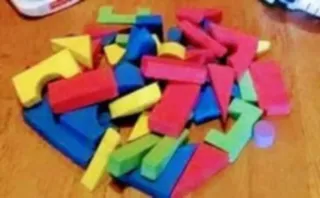 Bloques de madera para niños