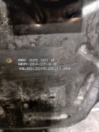 Cambio DSG León 5F 2.0 TDI código UAW