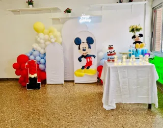 Arco orgánico globos fiesta