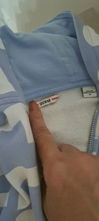 Felpa Guess bambino non felpata