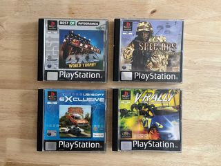 PS1 V-Rally, Spec Ops, Dukes of Hazzard y 4x4 WT