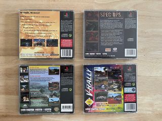 PS1 V-Rally, Spec Ops, Dukes of Hazzard y 4x4 WT