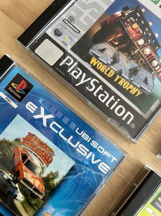 PS1 V-Rally, Spec Ops, Dukes of Hazzard y 4x4 WT