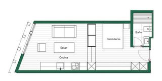 Estudio en alquiler en Casa de Campo en Madrid