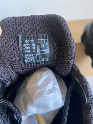 Zapatillas de montaña Ecco Mx Hombre Negras