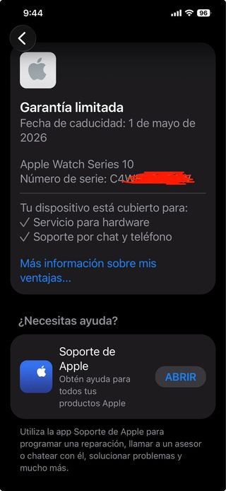 Apple Watch Series 10 46mm Negro