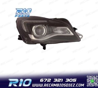 FARO DCH PARA OPEL INSIGNIA 13-16 LED FONDO NEGRO