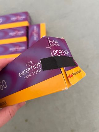 Lote PORTRA 160 Kodak 35 carretes