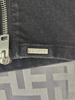 Diesel Industry – Vestito tubino in denim nero