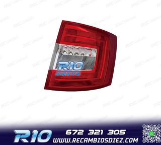 PILOTO DCH PARA SKODA OCTAVIA KOMBI 13-16 BLANCO ROJO