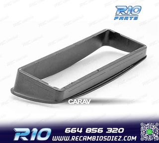MARCO NEGRO RADIO 1-DIN PARA PEUGEOT 206 98-07