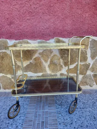 Carrito de bar años 70