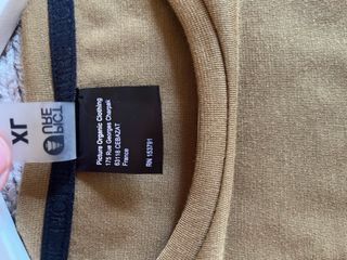 Camiseta Picture Organic Amarillo Dorado