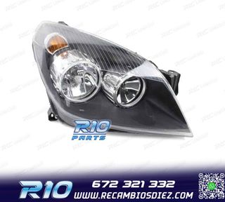 FARO DCH PARA OPEL ASTRA H FONDO NEGRO 04-11