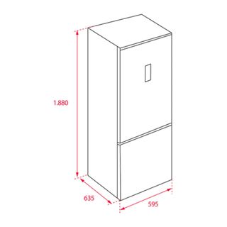 Frigorífico Teka Combi 2 Puertas Inox