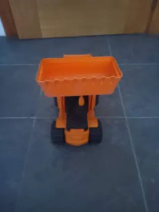 Excavadora y Camión XL Naranja