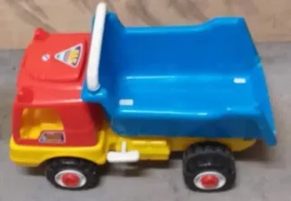 Excavadora y Camión XL Naranja