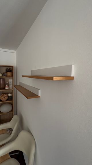 Estanterías flotantes Kave Home madera (2u)