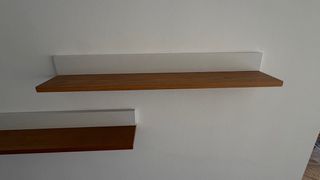 Estanterías flotantes Kave Home madera (2u)