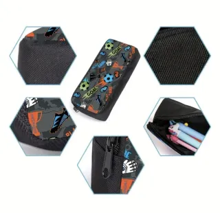 Mochila escolar 3 piezas fútbol