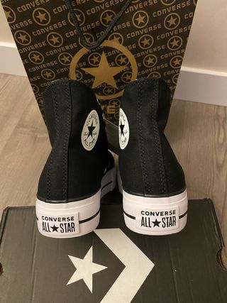Converse All Star Chuck Taylor Plataforma Talla 37