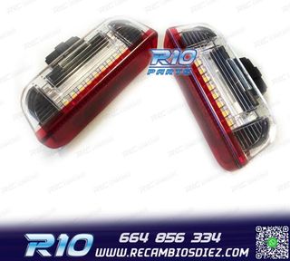 PLAFONES LED PUERTAS DELANTERAS VOLKSWAGEN VW GOLF PASSAT JE