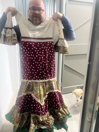 Traje Flamenca Multicolor Talla Única