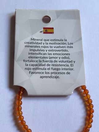 Pulsera de carneola Natural