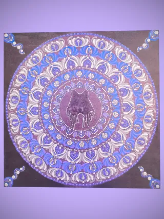 Clases de mandalas puntillismo