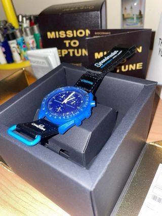 Omega x Swatch Mission to Neptune Blu