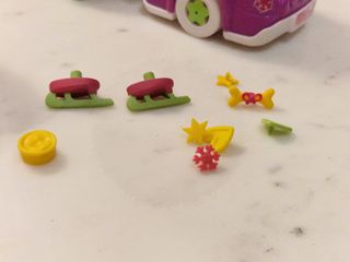 Pinypon coche nieve + remolque esquí completo