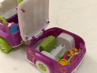 Pinypon coche nieve + remolque esquí completo