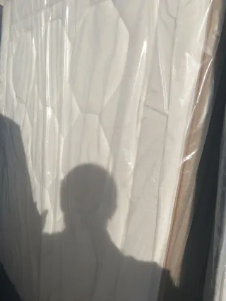 Colchón modelo enrrollados de exposición.