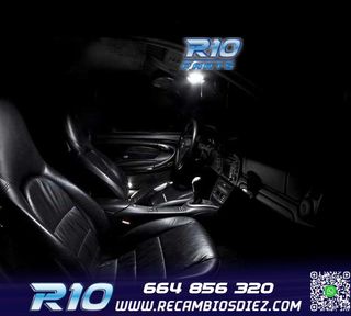 KIT 8 BOMBILLAS LED INTERIOR PARA HONDA CIVIC 06-12