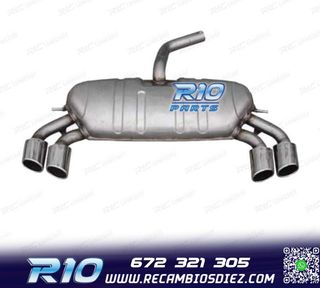 SILENCIOSO ESCAPE AUDI A3 S LINE HATCHBACK 13-20 LOOK S3