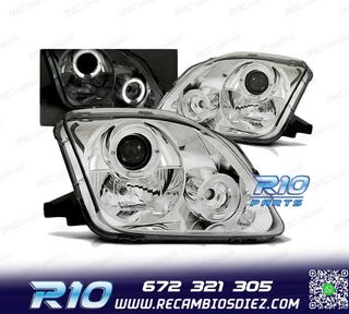 FAROS OJOS ANGEL HONDA PRELUDE 97-01 CROMADOS
