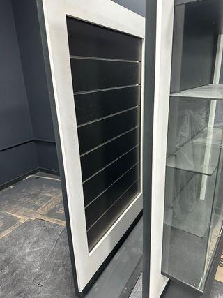 Vitrina expositor con cerradura