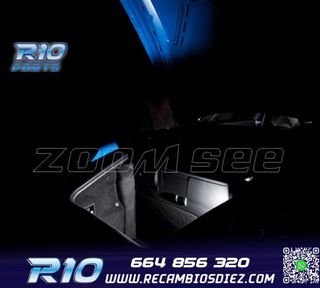 KIT 12 BOMBILLAS LED INTERIOR PARA PORSCHE 911 997 CARRERA T