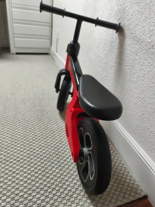 Bicicleta de aprendizaje Qplay Roja