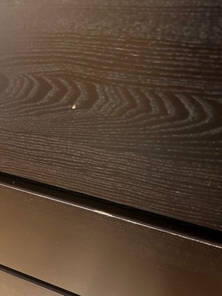 Cómoda MALM Ikea 4 cajones negra