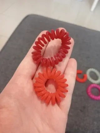 Set codini/ braccialetti  forma cornetta telefono