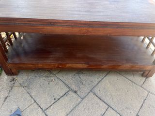 Mesa de centro de madera