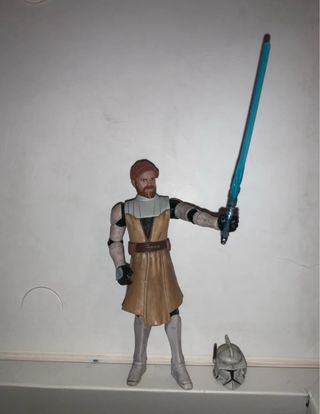 Figuras Star Wars: Obi-Wan, Droid y Conde Dooku