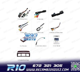 RADIO GPS ANDROID 10 PARA MERCEDES S W220 98-05