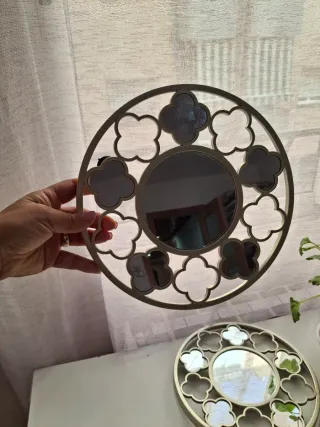 Juego 3 Espejos Decorativos Redondos