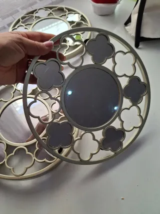 Juego 3 Espejos Decorativos Redondos