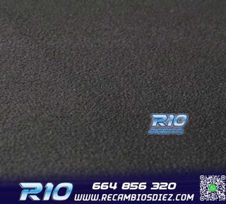 KIT ASIENTO BAQUET UNIVERSAL NEGRO ALCANTARA ESTILO EVO