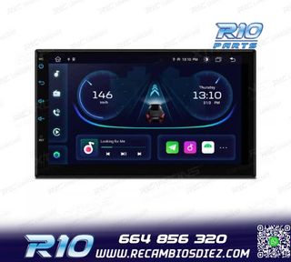 RADIO GPS ANDROID 12 HD TACTIL BLUETOOTH USB SD