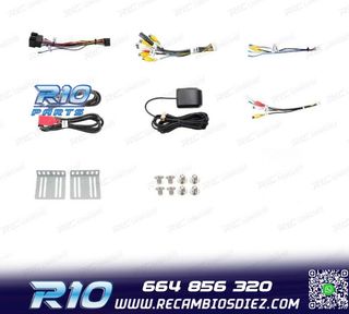 RADIO GPS ANDROID 12 HD TACTIL BLUETOOTH USB SD