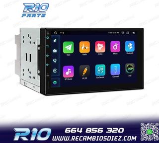 RADIO GPS ANDROID 12 HD TACTIL BLUETOOTH USB SD